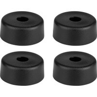 4-Pack Rubber Cabinet Feet 1.57" Dia. x 0.61" H